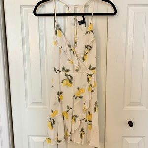 Forever 21 while lemon print sundress